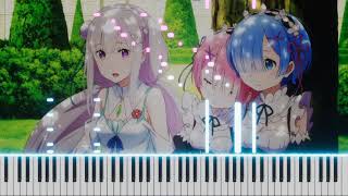 Realize - Konomi Suzuki (Re:Zero kara Hajimeru Isekai Seikatsu Season 2 OP) Piano