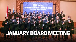 JANUARY BOARD MEETING 2022