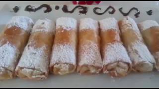 سيگار بالارز روعة في المذاق يستحق التجربة(شهيوات رمضان)🌙 💞 delicious rice spring rolls