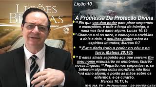 Lição 10, CPAD, A Promessa Da Proteção Divina, 4Tr24, Com. Extras do Pr Henrique, EBD NA TV