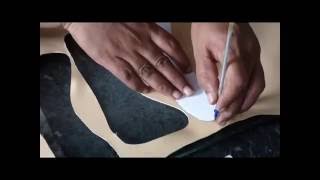 How To Make Shoes - Leather Socks Marking Tutorial