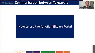 Communication Channel between Taxpayers on GST Portal