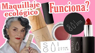 PROBANDO MAQUILLAJE ECOLÓGICO EN PIEL MADURA CON SAIGU Y OTRAS COSILLAS(GUERLAIN-YSL-LANCOME)