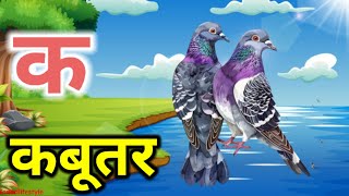 ka se kabutar,a se anar,a for apple b for ball || अ से अनार आ से आम,क से कबूतर