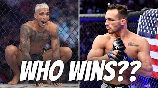 Who Wins? Charles Oliveira vs Michael Chandler 2 UFC 309 Co-main event Full Breakdown and Prediction