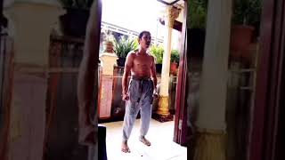 maki wara & sanchin kata ,goju ryu karate-do shinbukan indonesia #shortvideo