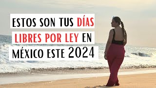 ¿Cuáles son los dias feriados 2024 y puentes 2024?🤩 Este día empiezan Semana Santa 2024 🌊