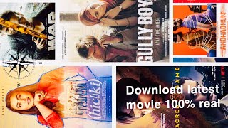 How to download latest movies and web series 100% geniune