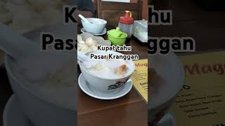 kuliner di pasar Kranggan Yogyakarta #food #kuliner #kulinerjogja #shorts