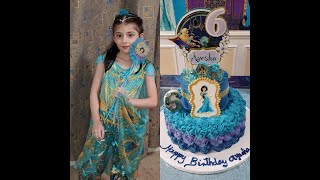 Ayesha's Princess Jasmine themed 6th Birthday