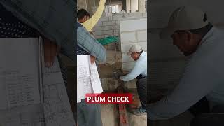 Plumb checking