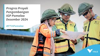 Progres Proyek Pengembangan IGP Pomalaa hingga Desember 2024