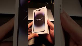 Unboxing new iPhone 14 pro!!!!! #funny #viral #cute #iphone