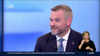 O 5 minút 12 - Peter Pellegrini, Matúš Šutaj Eštok,  Branislav Gröhling (7.4.2024)