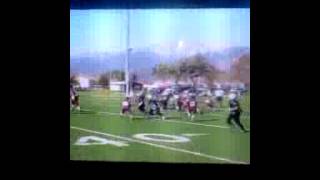 Erick Harrison QB Deep ball to #33 Lujan