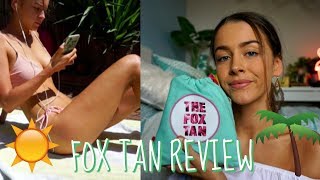 THE FOX TAN REVIEW + DEMO 🌴☀️ // Jessica Edwards