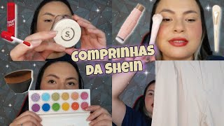 COMPRINHAS NA SHEIN E SHOPEE | Base Skinfluencer | Paleta Be bold be hue | Ket Brinhol ✨