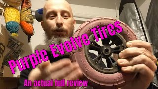 Evolve Purple AT Tires! An actual review :)