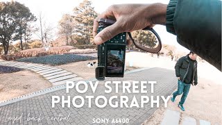 Minimalistic Street Photography with the Sony a6400 (relaxing)