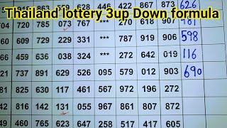 Thailand lottery 3up Down formula routine Date 01-06-2024