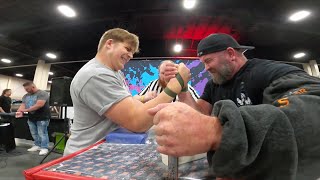 Men Heavy Right Hand P1 Armwrestling Matches | Fitcon Battle of Arms 2024