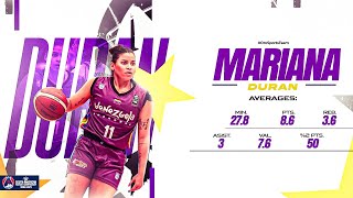 Mariana Durán - Fiba South American 2024 (Santiago de Chile)