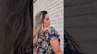 Macaquinho Plus Size Estampado Ciganinha