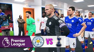 Leicester vs Tottenham - Premier League 2021/22 | PES 2021 Realism Mod Prediction