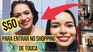 $50 Pra ela ficar 15 minutos no shopping lotado de TOUCA.