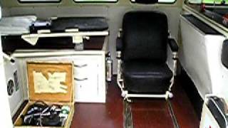 VW Krankenwagen Cab & Load Area.