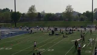 Men's 200m heat 1 University of Windsor track and field meet 2019