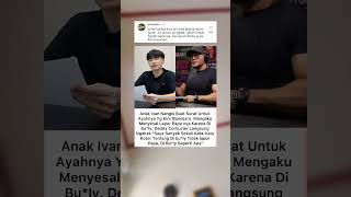 Deddy Corbuzier Tanggapi Anak Ivan Sugianto