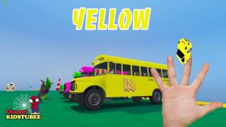 Learn colors with color toy bus - colors for kids