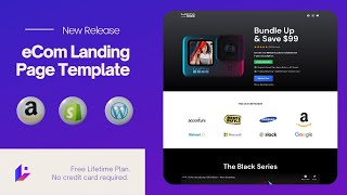 New Release: E-Commerce Landing Page