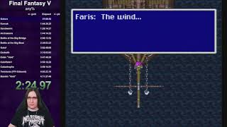 Final Fantasy V Any% Speedrun (4:00:40)