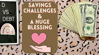 Savings Challenge Sunday, featuring a HUGE blessing from @ChampagnesCorner