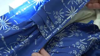 Little Girl's Dress Zipper Part 4: Stitching the Overlap