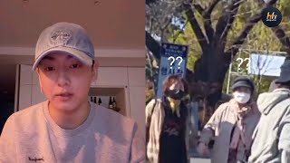 bts news today!! Jungkook visited by two women at camp!! Fans or someone else??