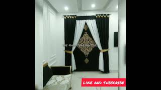 luxurious curtains now on factory price modern fabricated bedroom set furniture market Islamabad