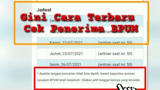 Cara Terbaru 2021 Juli Cek Penerima Bansos BPUM 1.2 Juta Di Hape Android