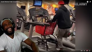 DUMB & FUNNY Try Not Laugh Workout Compilation Reaction!