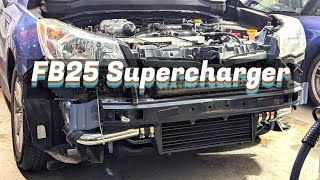 FB25 Supercharger Install Part 2 (2015 Forester 2.5i 6MT)