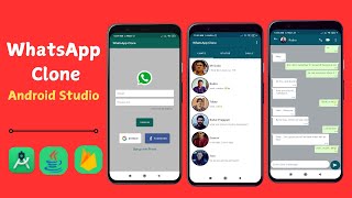 WhatsApp Clone Complete Android app Project Java || using firebase || Chatting App Android Studio