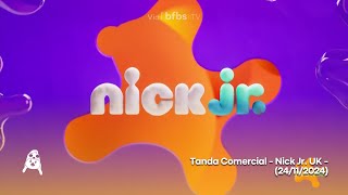 Tanda Comercial - Nick Jr. UK - (24/11/2024)