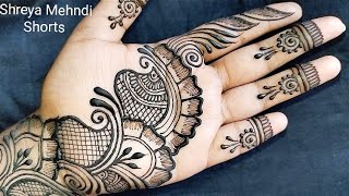 Simple And 🥰 Easy Mehndi 😍 Design||Front Hand Arabic Mehndi Design||Mehndi Design