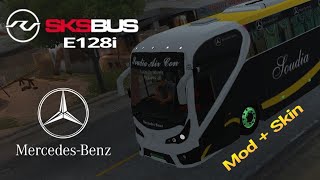 Brand New SKS E128i Bus mod and skin free for BUSSID. (Download Link Description)