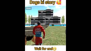 PARK MA MILA NEW 🧡 FRIEND DOG IN INDIAN BIKE DRIVING 3D GAME #indianbikedriving3d #shorts