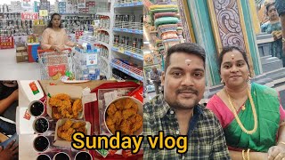 vlog after 2months/Sunday vlog/temple visit/kfc  #kfc #sundayvlog #temple