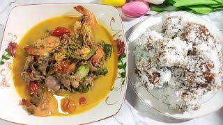 Aktivitas pagi masak ongol ongol ubi || Masak sayur