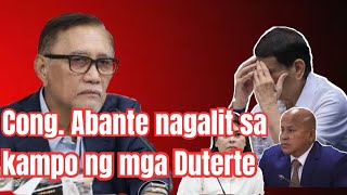 Cong. Benny Abante buong tapang na kinalaban ang kampo ng mga Duterte